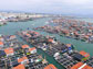 floating mariculture installation at Sanya