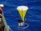 recovering a sediment trap from the deep sea