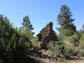 standing walls at the ruins of an Ancestral Jemez