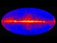 map showing how the gamma-ray sky appears at energies above 10 billion electron volts