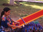 Guatemalan woman making a textile