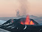 Icelandic volcano Eyjafjallajökull on 29 March 2010