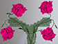 Y-protein in myocilin as artistic flower arrangement