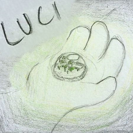 comic illustration of Luci