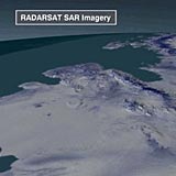 Radar satellite imagery