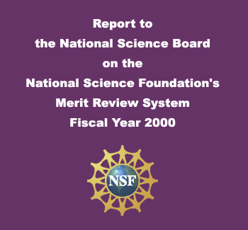 FY 2000 Report on the NSF Merit Review System
