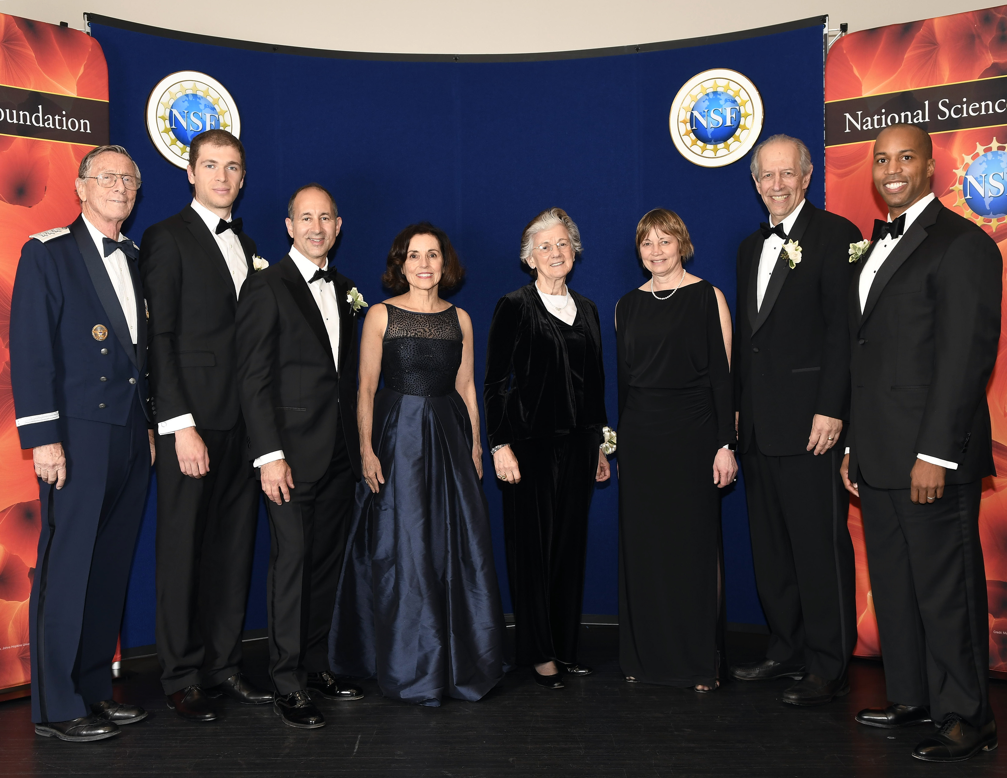 Córdova, Zuber, and 2017 Honorary Awardees