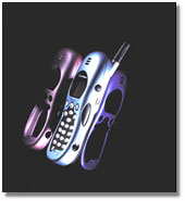 image of cellular phone.