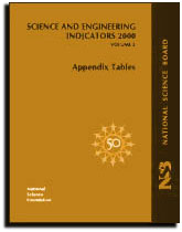Science and Engineering Indicators 2000, vol. 2 cover