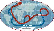 map of water currents