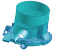 Polymeric throttlebody designed by Integral Attachment Thrust Area