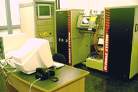 The latest model Gleeble 3500 recently installed in the Thermal Processing Laboratory.