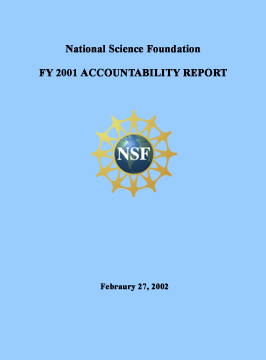 NSF FY 2001 Accountability Report