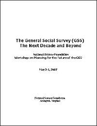 Cover of the General Social Survey (GSS)