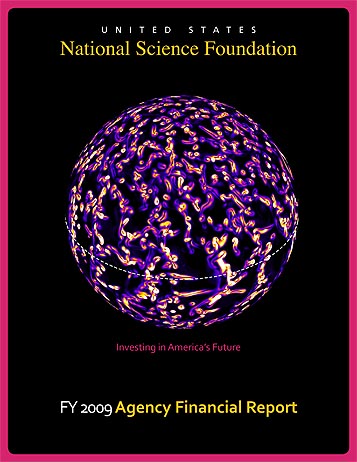 National Science Foundation FY 2008 Annual Financial Report Cover