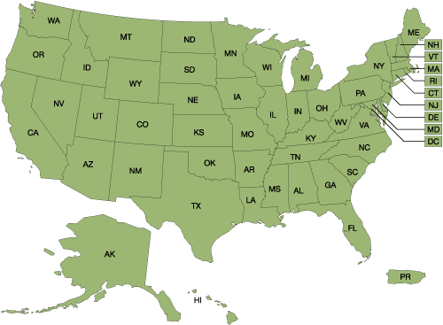U S Map